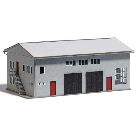 LPG Garage and Workshop -- Laser-Cut Card Kit - 4-3/8 x 2-3/4 x 1-7/8"  11.1 x 7 x 4.8cm-2