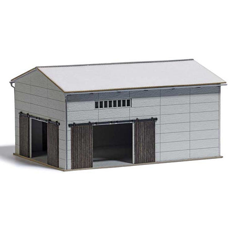 LPG Storage Shed -- Laser-Cut Card Kit - 4-3/16 x 2-3/4 x 2-3/16"  10.6 x 7.9 x 5.6cm-2
