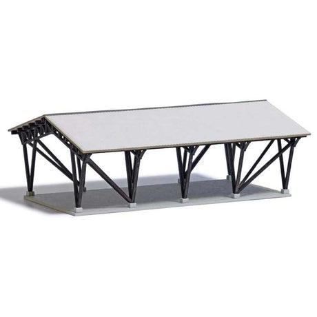 Farm Equipment Shelter -- Laser-Cut Kit - 3-3/4 x 2-5/8 x 1-5/16"  9.5 x 6.6 x 3.4cm-2