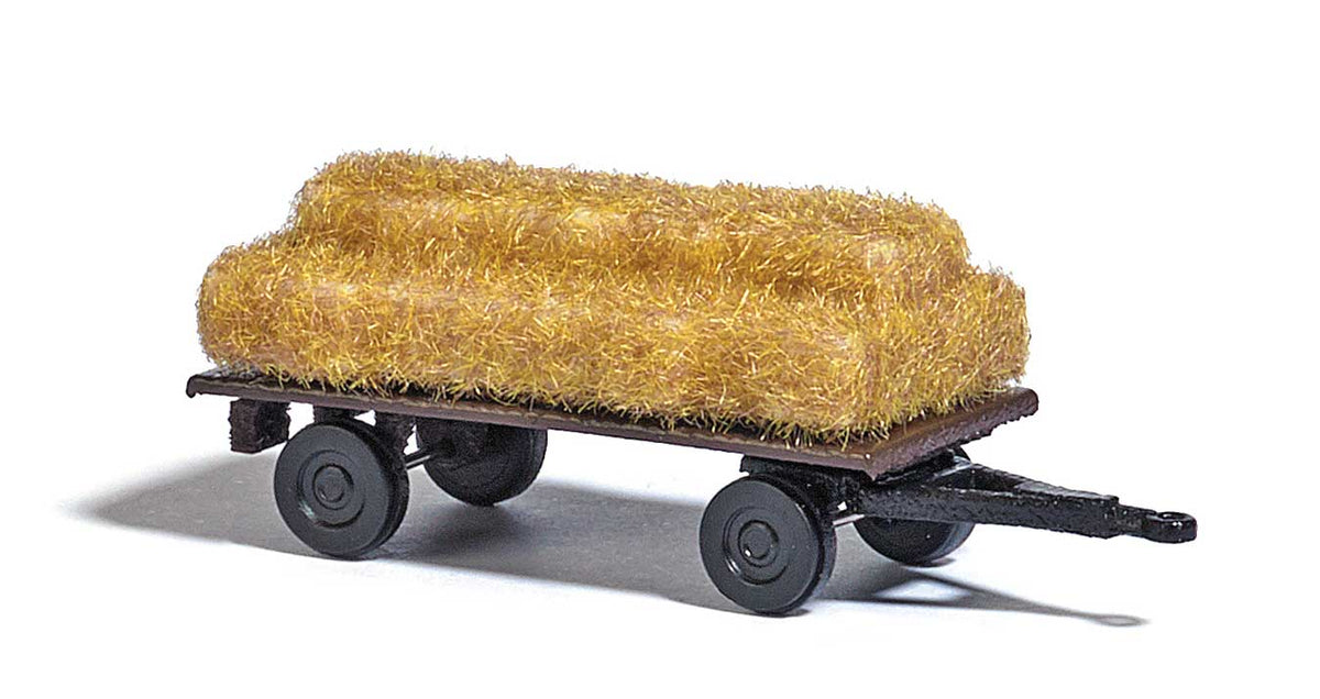 Hay Trailer - Assembled -- Black