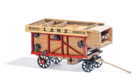 Threshing Machine - Assembled -- Wood