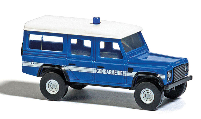 Land Rover - Assembled -- Police (blue, white; French Lettering)