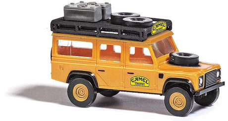 Land Rover - Assembled -- Camel Trophy (yellow, German Lettering)