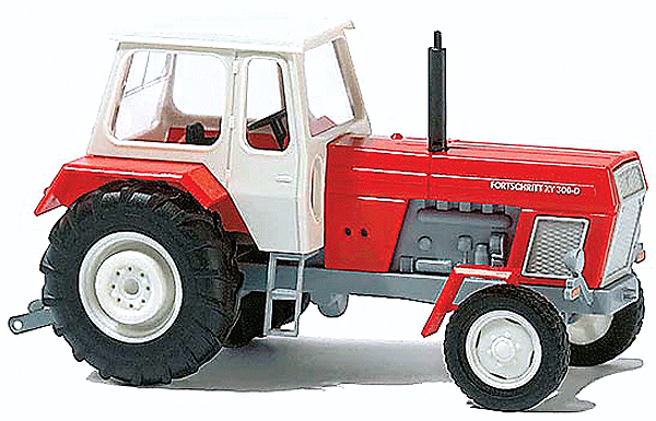 1967 Fortschritt ZT303 Farm Tractor w/Enclosed Cab - Assembled -- Red, Blue