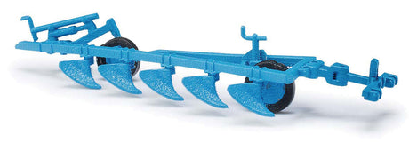 Farm Plow Attachment - Assembled -- Blue