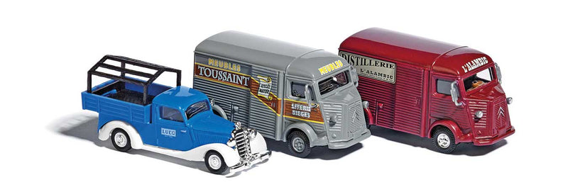 Citroen Delivery Van 3-Pack - Assembled