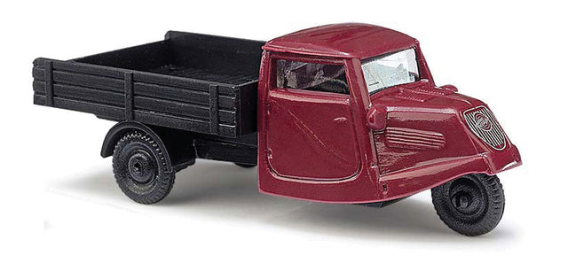 1935 Tempo Dreirad Pickup Truck - Economy - Assembled -- Red, Black