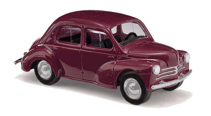 1958 Renault 4 CV Sedan - Assembled -- Red