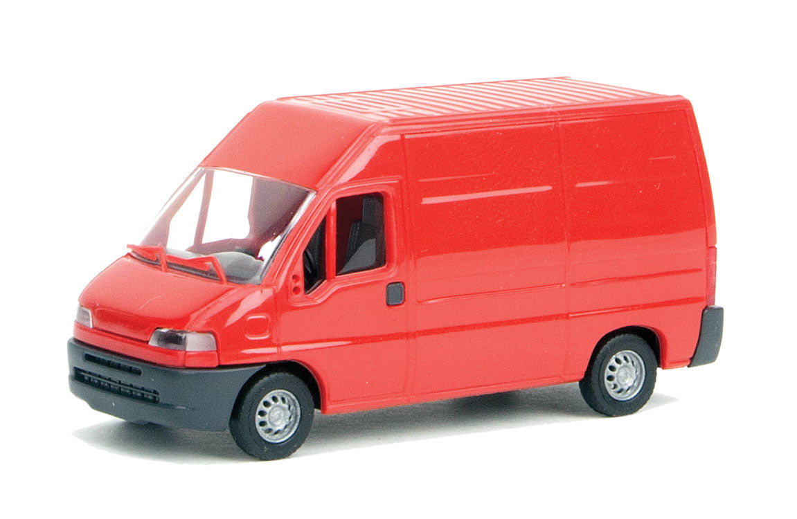 Fiat Ducato Van - Assembled -- Red