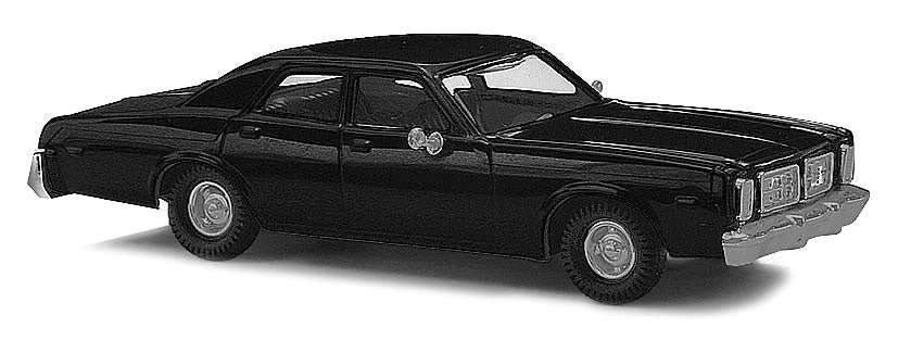 1976 Dodge Monaco Sedan - Assembled -- Black