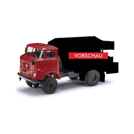 1965 IFA W50 LA Fertilizer Spreader Truck - Assembled -- Red, Black, White