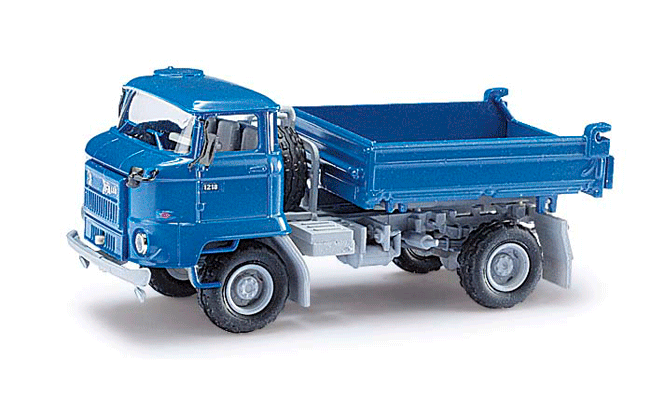 1987 IFA L60 3SK Low-Sided Dump Truck - Assembled - Espewe -- Blue