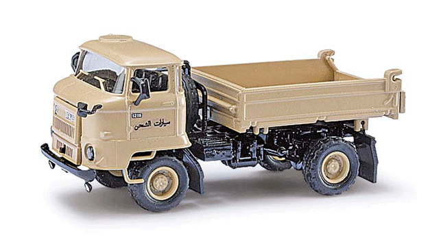 1987 IFA L60 3SK Low-Sided Dump Truck - Assembled - Espewe -- Agypten (beige, Arabic Lettering)