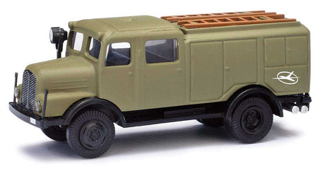 1965 IFA S4000 TLF Fire Pumper - Assembled - Espewe -- Airport Fire Department (khaki, German Lettering)