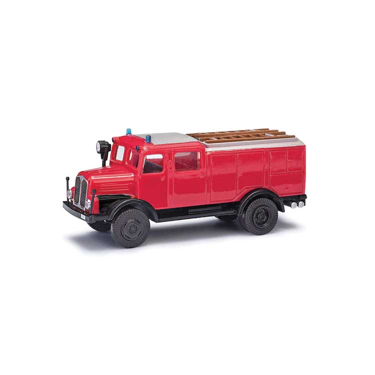 1965 IFA S4000 TLF 16 Fire Pumper - Assembled -- Red, Black, White