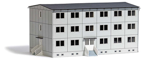 Concrete Barracks/Apartments -- Kit - 8-3/8 x 4-7/8 x 4-1/4"  21.2 x 12.3 x 10.7cm-3