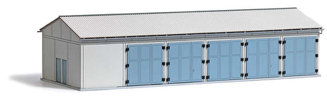 Concrete 5-Vehicle Garage -- Kit - 11 x 4-3/8 x 2-3/4"  28 x 11.2 x 7.1cm-2