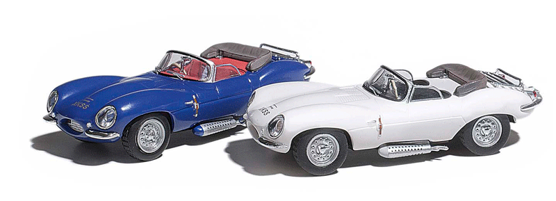 1956 Jaguar XKSS Convertible - Assembled -- Top Down, Various Colors