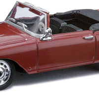 Auto Union 1000SP Roadster - Assembled -- Top Down (red)