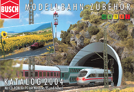 Catalog -- 2004 Busch Catalog w/CD-Rom