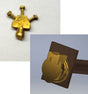 Surface-Mount Emergency Fuel Shut-Off Switch -- Brass, 3 Pieces