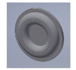 Locomotive Polling Pockets -- 8-1/2" Scale Diameter (3/32" Actual), Plastic