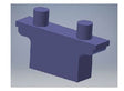 Loco Deck Lift Bolsters -- 20 x 8-3/4" Scale, Plastic pkg(4)