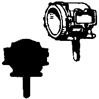 Steam Loco Headlight (Brass Castings) -- Sunbeam - Standard