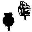 Steam Loco Headlight (Brass Castings) -- Northern Pacific Style