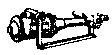Steam Loco Power Reverse (Brass Casting) -- Type T