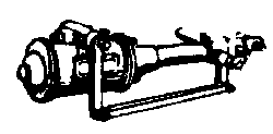 Steam Loco Power Reverse (Brass Casting) -- Type T