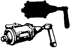 Brake Cylinders (Brass Casting) -- Locomotive Type pkg(2)
