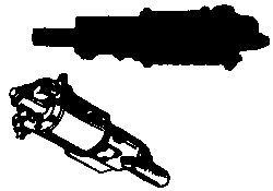 Steam Loco Pilot (Brass Casting) -- Standard Two-Cylinder Style