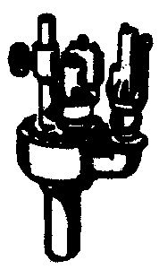 Steam Loco Domes (Brass Castings) -- Auxiliary Dome Set w/Exposed Fittings
