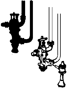 Steam Loco Injectors (Brass Casting) -- Nathan Nonlifting Type