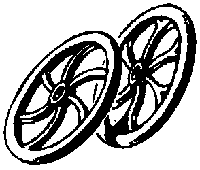 Brake Wheels (Brass) pkg(6)