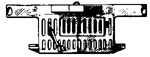 Steam Loco Pilot (Brass Casting) -- Commonwealth w/Swing-Out Coupler (UP 4-8-4, 4-6-6-4 & 4-8-8-4)