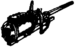 Steam Loco Power Reverse (Brass Casting) -- Early 1900s Style