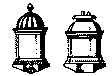 Steam Loco Domes (Brass Castings) -- Sand & Steam Dome - Circa 1860-70
