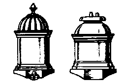 Steam Loco Domes (Brass Castings) -- Sand & Steam Dome - Circa 1860-70