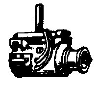 Electrical Generator - Underfloor Mount for Passenger Car (Brass Casting) -- Axle Driven - Small