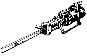Steam Loco Power Reverse (Brass Casting) -- Small/Standard