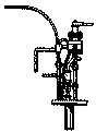 Steam Loco Air Brake Stands (Brass Casting) -- Old Style