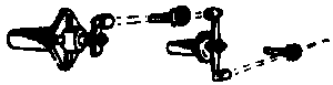 Throttles -- Dome, Mounts on Side of Steam Dome