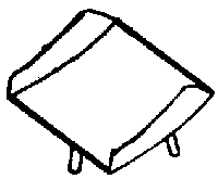 Whistle Shield for Steam Loco (Brass Casting)