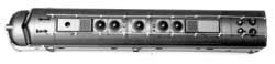 PRR Induction Phone Antenna Supports for Diesels (Brass Castings, less wire) -- EMD E Units