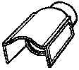 Headlight for GE 44-Tonner Diesel (Brass Casting) -- Visor Style