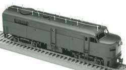 PRR Induction Phone Antenna Supports for Diesels (Brass Castings, less wire) -- ALCO FA