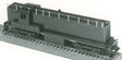 PRR Induction Phone Antenna Supports for Diesels (Brass Castings, less wire) -- ALCO RS-12