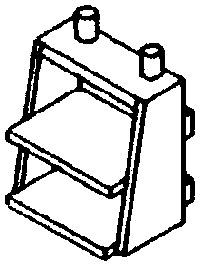 Cabin Car (Caboose) Steps pkg(4) -- Pennsylvania Railroad